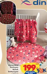 DİNARSU KARANLIKTA PARLAYAN BEBEK BATTANİYESİ 90X90 CM fiyat ve kampanya bilgisi